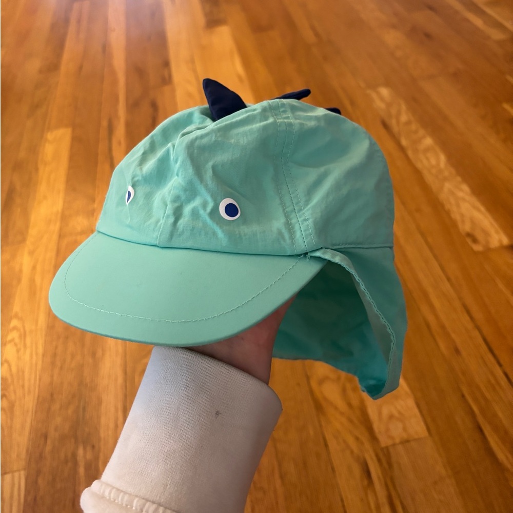 Mint Green Dinosaur Sun Hat